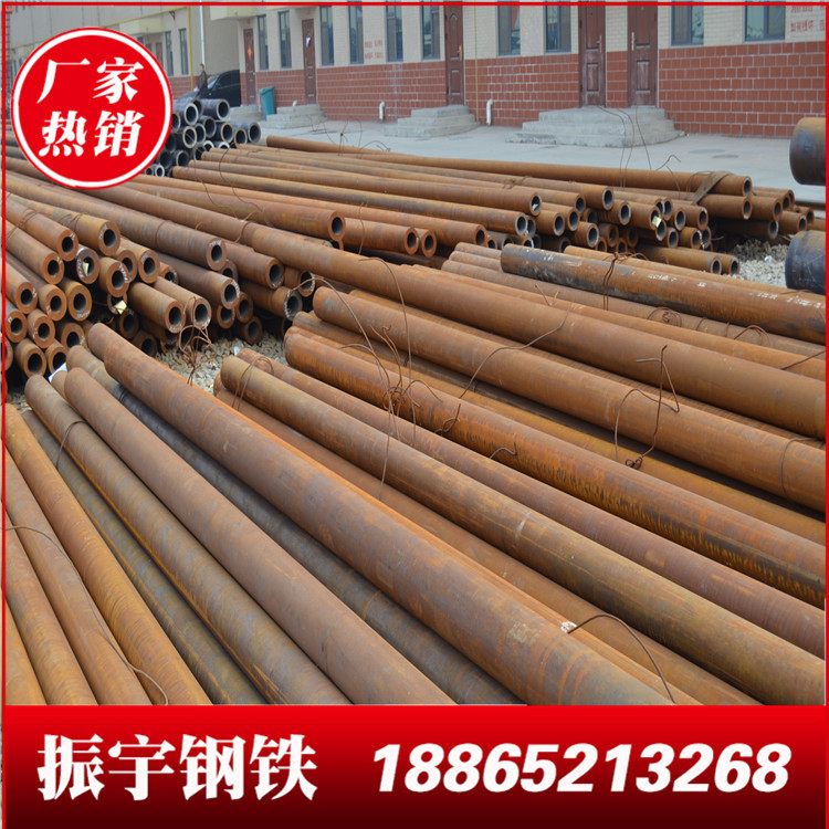 q345c厚壁无缝钢管批发 q345c大口径无缝钢管 定尺切割
