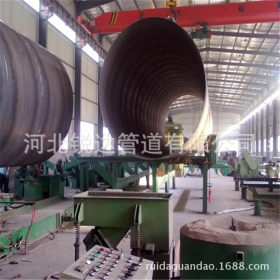 河北钢管厂定做生产超大超长口径螺旋钢管 1020*12螺旋焊接钢管