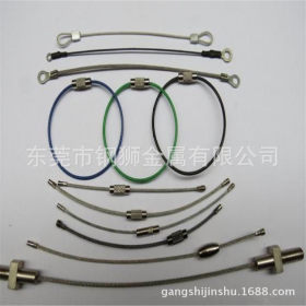 包胶镀锌钢丝绳 304不锈钢包胶钢丝绳 316L不锈钢钢丝绳 非标定做