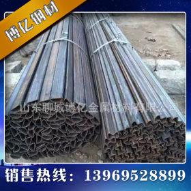 供应 冷拔异型钢管 扇形铁管  锥形钢管 现货供应平椭圆管 规格全