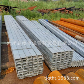 天津供应热轧q235槽钢 价格优惠  10#热镀锌槽钢 低合金槽钢