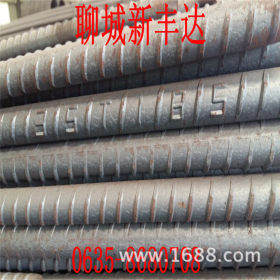 聊城现货销售螺纹钢  抗震三级螺纹钢 精轧三级螺纹钢价格便宜