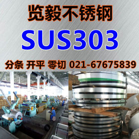 现货供应 SUS303 不锈钢带 303带钢 可分条 量大优惠