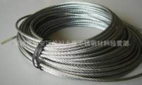 供应【高强度】304不锈钢丝绳，进口304不锈钢钢丝绳、光面钢丝绳