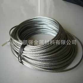 供应304不锈钢钢丝绳起重钢丝绳直径8mm 7*19股 软钢丝绳 耐腐蚀