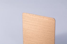 供应产品优质不锈钢板树皮纹珠板（玫瑰金）用途广泛金属制品