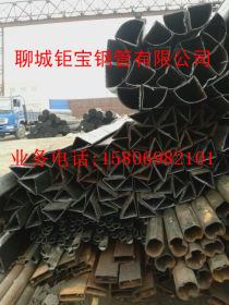 Q195薄壁镀锌扇形管生产厂家 黑退扇形管 小口径冷拔扇形管
