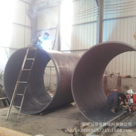 厂家生产定做大口径厚壁直缝埋弧卷板焊接钢管Q345B Q235B