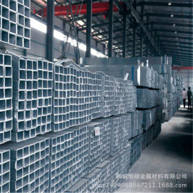 镀锌带方管 镀锌带方钢管专业生产科生产非标 交货及时