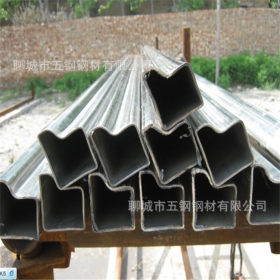 聊城五钢专业生产冷弯异形钢管 机械用冷拔异型钢管
