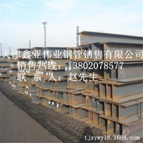津西Q345B工型钢 济钢热镀锌 厂房建筑钢结构用工字钢