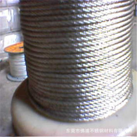 河南304L低碳不锈钢丝绳 316耐腐蚀不锈钢丝绳 厂家直销