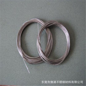不锈钢丝绳 316L耐腐蚀不锈钢丝绳 0.8mm不锈钢丝绳 7*7不锈钢绳