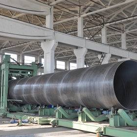 大口径厚壁螺旋钢管 碳钢螺旋钢管 化工厂用防腐螺旋钢管