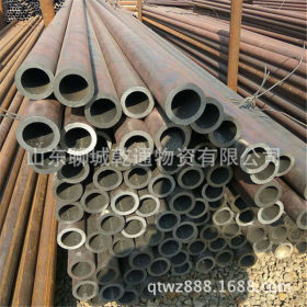 聊城钢管生产加工40-133mm小口径精密管 建筑机械用无缝钢管现货