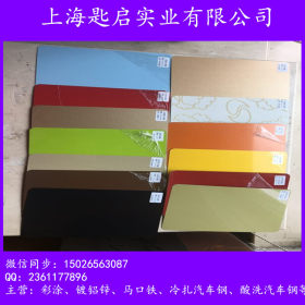 上海宝钢彩涂卷彩钢卷彩钢板热镀锌彩涂彩钢板DC51D+AZ