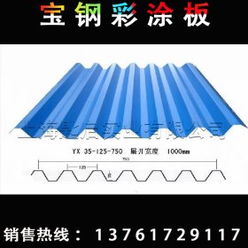 上海彩钢建筑钢材彩涂钢板卷 彩钢瓦 移动板房 屋顶彩涂瓦 天蓝色
