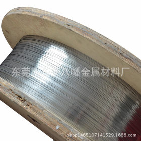 吉林省Sus304不锈钢扁丝加工，延边市2.2*7.0mm不锈钢弹簧扁线厂