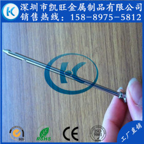 广东不锈钢精密管5.5*0.25mm、5.5*1.0mm传感器不锈钢管加工
