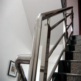 316L不锈钢圆管63*1.0*1.1*1.2楼梯护栏扶手、阳台围栏专用圆通