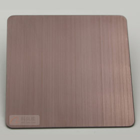 厂家直销 304彩色不锈钢拉丝板 彩色不锈钢板价格 不锈钢装饰板