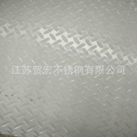 镜面304不锈钢工业板5.0mm 加工冲孔拉丝不锈钢防滑板 花纹板