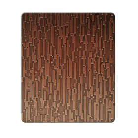 镀铜蚀刻压花青古铜红古铜201#304彩色不锈钢装饰板表面处理加工