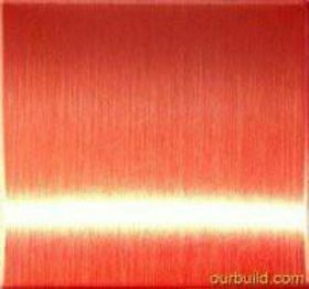佛山亮王牌 高端不锈钢镜面中国红，拉丝中国红板材优质供应