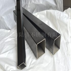 黑色不锈钢管 304不锈钢黑钛金方管25*25*0.5*0.7*0.8*1.0彩色