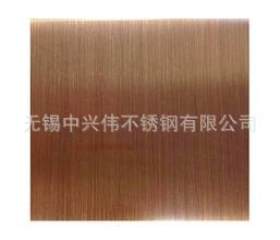 专业定制不锈钢彩色板 高档电梯装饰板 蚀刻电梯板 玫瑰金拉丝板