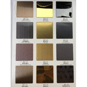 厂家批发热销彩色304不锈钢板 加工定制高端电梯轿厢装饰不锈钢板