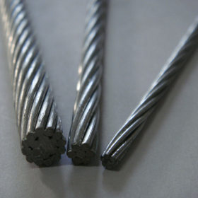 热镀锌钢绞线1*7   镀锌钢绞线 通讯器材专用钢绞线质量保证