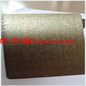 厂家直销不锈钢青古铜自由纹蚀刻板 不锈钢自由纹蚀刻厂家