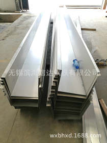 镀锌板天沟 支持加工定制 长度2-12米 厚度0.4-3mm