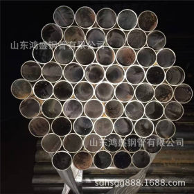 山东鸿盛现货供应镀锌焊管 高频焊管 定尺小焊管 铁圆管