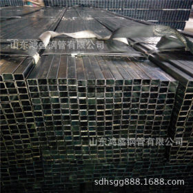 厂家生产镀锌带方矩管 薄壁矩形方管 q195材质方管