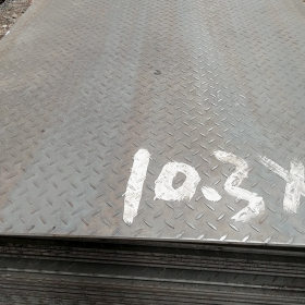 盟永 Q235B花纹板钢材 3 4 5 6*1250可剪板折弯加工花纹防滑钢板