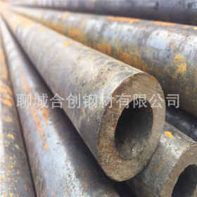 聊城厚壁空心碳钢无缝管厂家 q345b大口径热轧无缝钢管 切割零售