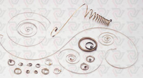 供应SUS301不锈钢带发条料收线器发条卷簧 耐高温发条拉伸弹簧