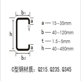 云南C型钢 厂家直销 规格齐全 材质q235 提供质保书 昆明价格