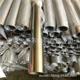 无锡直销SUS304材质拉丝圆管 不锈钢拉丝方管扁管 专业不锈钢管