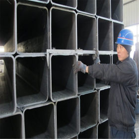 天津方矩管厂生产各种规格材质方矩管Q235 Q345矩形钢管27*47*1.5