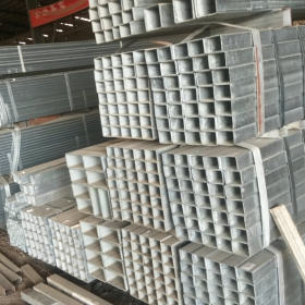 厂家直供热镀锌方管 镀锌矩形管 批发现货建材钢材可含配送服务