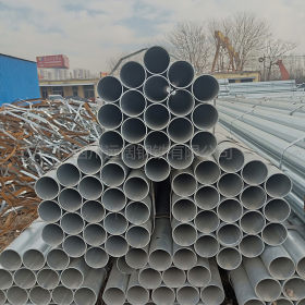 湖北武汉 友发镀锌管 镀锌钢管厂家 供应Q235B DN80 锌层厚度300