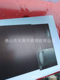 长春厂家直销不锈钢装饰拉丝黑钛板不锈钢真空电镀黑钛拉丝电梯板