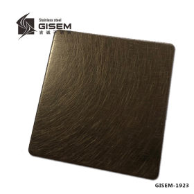 304 201 褐色拉丝不锈钢板 电梯不锈钢装饰板 酒店装饰工程材料