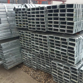 云南钢材现货销售 矿产 材质 q235b  40*60x2-5x6000 镀锌方管