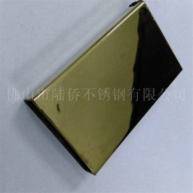 201/304黄钛金不锈钢方管50*50*1.2,黑钛金镜面不锈钢框架