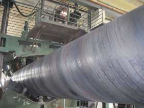 批发Q235B焊管 大口径螺旋钢管 黑皮12米定尺 规格齐全 大量现货