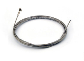 直销极细钢丝绳 不锈钢丝绳 1*7 304 包胶0.4mm